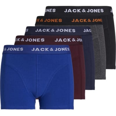 JACK&JONES - JACBLACK FRIDAY TRUNKS 5 PACK JNR - Jongens - Onderbroeken