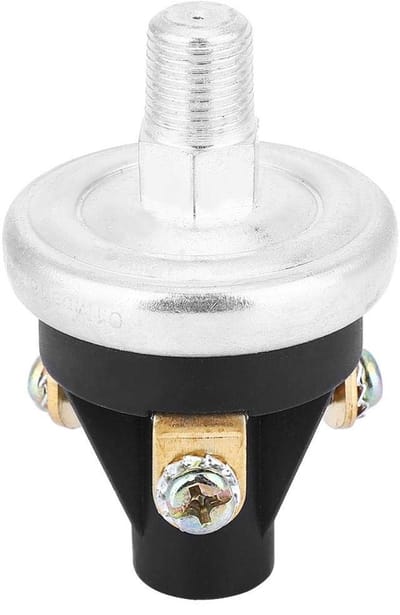 Dailygoody - Low Oil Pressure Alarm Switch - Drie Draad Uitgang - Betrouwbaar Alarm - 1/8-27 - Voor Generatoren - Hoge Prestaties - Perfecte Verva...