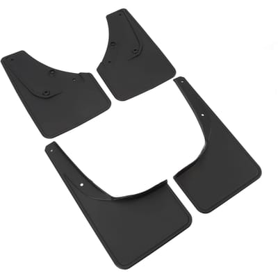 4 STUKS Auto Wiel Spatborden Voor Achter Wiel Beschermend Zwart Voertuig Band Beschermer Spatlappen voor Jimny 2019 tot 2023 black