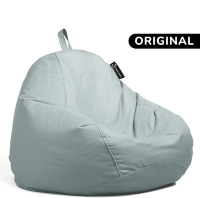 Casacomfy Pear Original - Zitzak Kind & Volwassenen - Binnen & Buiten - Waterbestendig - Grijs