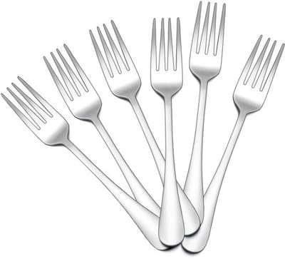 Dailygoody - Vorken - Tafelvorken - Elegant design - Zilver