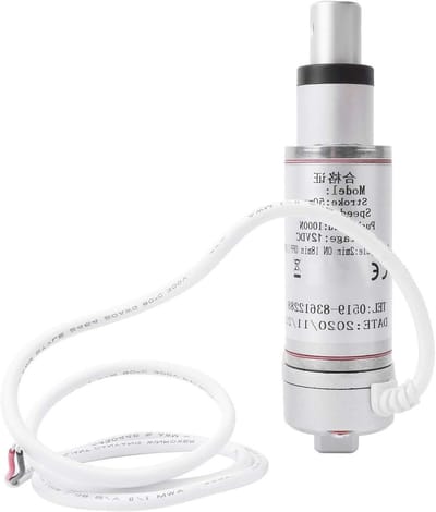 Elektrische Lineaire Actuator - Hefsysteem Putter - Objecten Verplaatsen - Automatische Eindschakelaar - 100 kg Belasting - Zilver
