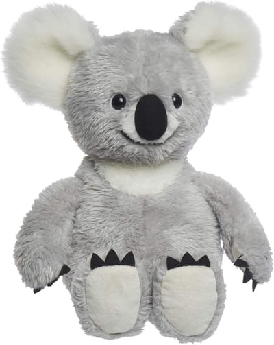 Knuffel Koala - Pluche Dier - Spelen en Knuffelen - Zelfnivellerend - 39 cm - Grijs
