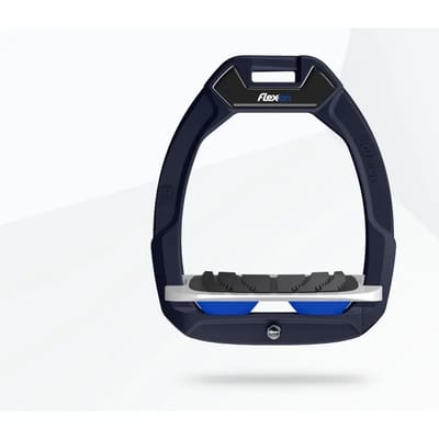Veiligheidseisen voor paardrijden Inclinatie Grip Aluminium/Grijs/Blauw Flex-On Safe-On