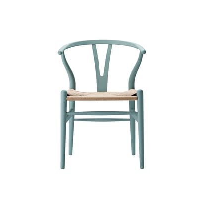 Carl Hansen & Søn CH24 Y Wishbone stoel Soft Edition van Ilse Crawford - pewter