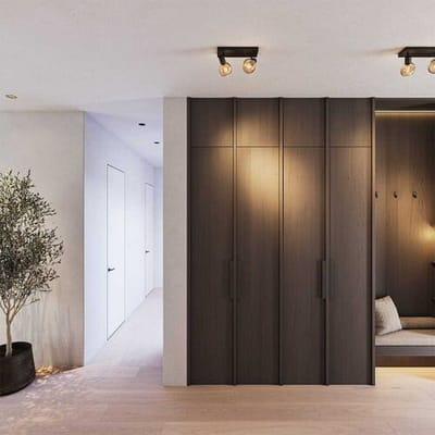 HOFTRONIC - Glazura LED Plafondlamp - Glazen Bollen - Amberkleurig Glas - 2 spots (excl.) - E14 fitting - Amber - IP20 - Plafondlamp Rookglas - Afzonderlijk kantelbaar & draaibaar - 2 jaar garantie