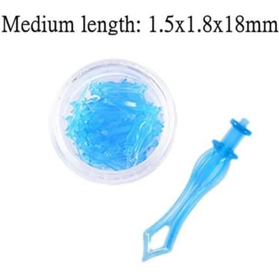 40 Pièces Coins en Plastique Dentaire Dents Coin Diamant Jetable Espace Interdentaire Matériel de Laboratoire Dentaire Outil de Dentiste Autoclavable