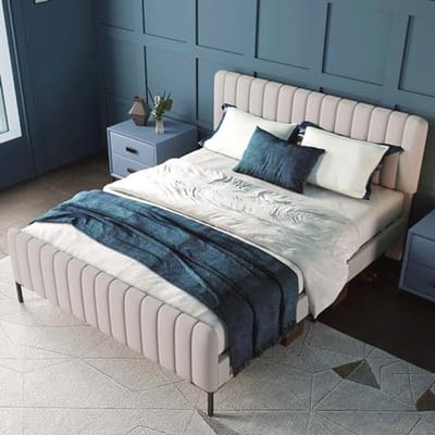 Tweepersoonsbed 180 x 200 cm met Lattenbodem en Opbergruimte - Verstelbaar Hoofdeinde voor Luxe Slaapcomfort