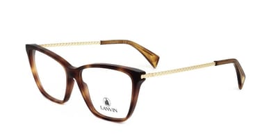 Lanvin LNV2605 Havana 56/14/140 WOMAN Brilmonturen