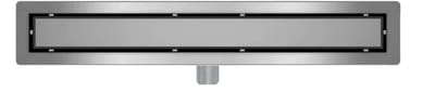 DutchLine - Douchegoot met flens en tegelrooster - RVS - 700x70mm