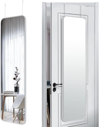Grote Rechthoekige Spiegel Volledige Lengte 120x35 cm - Wandspiegel voor Slaapkamer, Gang of Badkamer