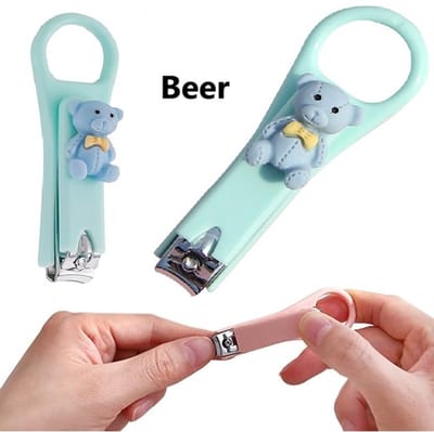 Schattige Dieren Nagelknipper Voor Kinderen I Nagelschaartje I Voorkomt Wegspringen Nagels I Ook Voor Teennagels I Nagelverzorgingsaccessoires I Beer