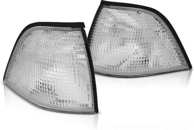 Voorkant knipperlichten BMW E36 12.90-09.99 COUPE - CABRIO WIT