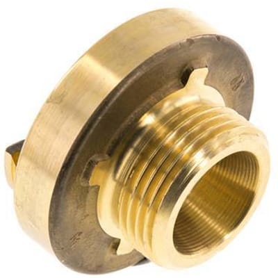 25-D (31 mm) Messing Storz-koppeling G 1'' Buitendraad