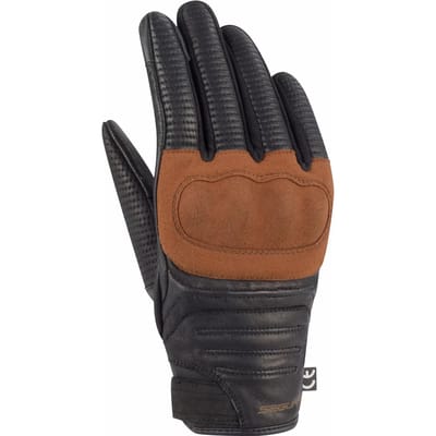 Segura Stoney Zwart Bruin Motorhandschoenen - Handschoen