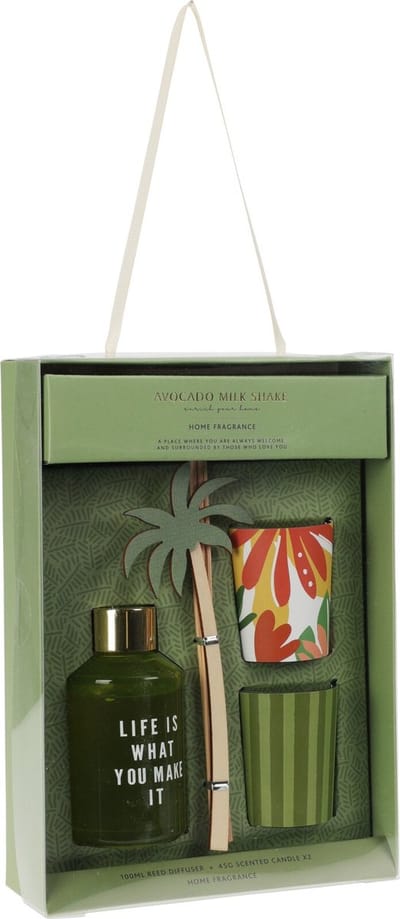 geurstokjes - geurkaarsen geschenkset - geurkaarsen in glas - cadeau voor vrouw