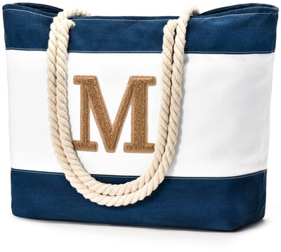 Unyqoos® Stijlvolle en Ruime Strandtas voor Dames met Meerdere Opbergmogelijkheden en Comfortabele Handgrepen