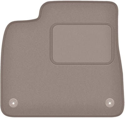 Beige bestuurdersmat voor: Audi Q7 II 7-zits (2017-)
