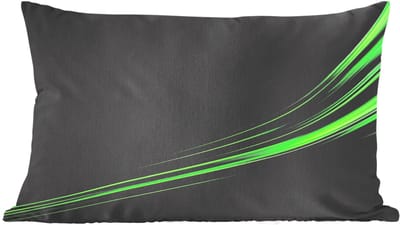 Sierkussens - Kussentjes Woonkamer - 60x40 cm - Lijnen - Boog - Groen