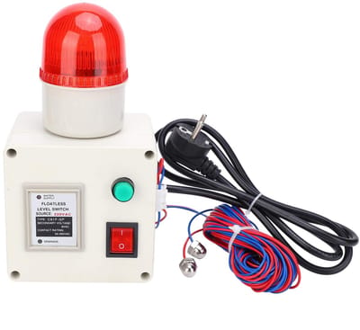Dailygoody - Laag Vloeistofniveausensor - Watertekort Alarm - 90dB Geluid - Roestvrij Staal - Veilig Waterbeheer - Betrouwbare Detector