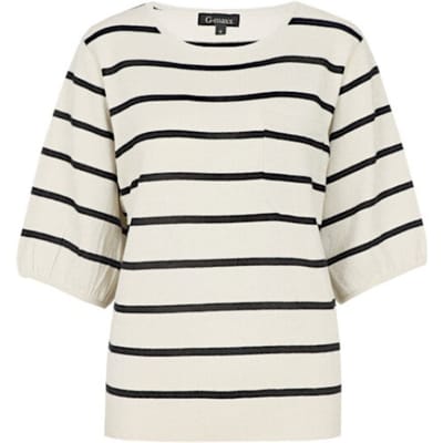 G-Maxx Top genoveva sand/black