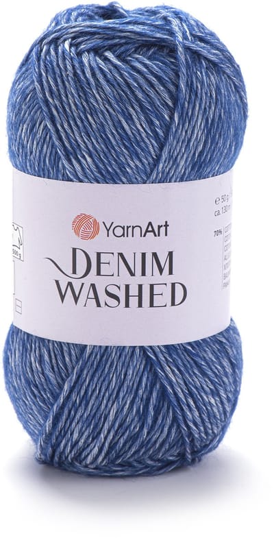 YarnArt Denim Washed – Katoenmix Garen – 50g – ±130m – Vintage Look – Voor Kleding & Accessoires - Kleur 922