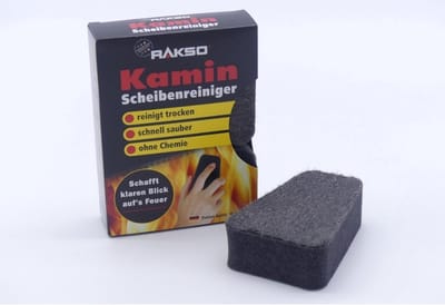 Voordeelverpakking - Kachelruit schoonmaakspons - Krasvrij - Handig