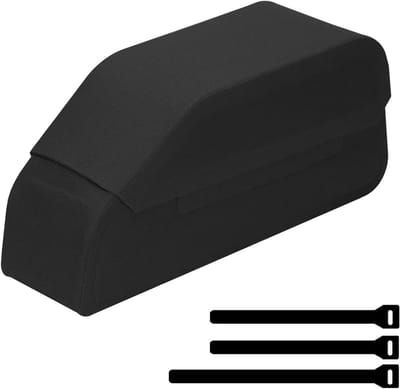 Fiets Frame Tas - Opberg Pouch - Veilig Spullen Vervoeren - Magnetische Sluiting Waterdicht - 1 Liter - Zwart