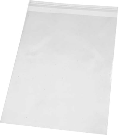Cellofaan zakjes, b: 18 cm, h: 25,3 cm, 200stuks, 25 micron