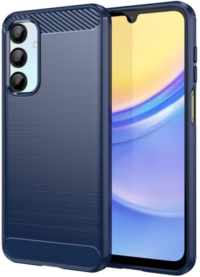 Silicone TPU gel blauw hoesje Telefoonhoesje geschikt voor Samsung Galaxy A56 5G / A36 5G / A37 5G