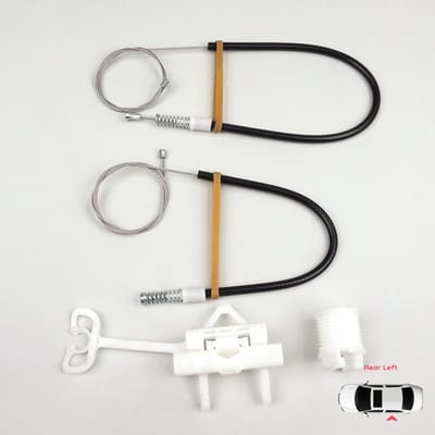 BWR5181 Kit de réparation de lève-vitre manuel Arrière Gauche pour Fiat Abarth Punto Grande Evo MK3 199 2005-2024 51723324