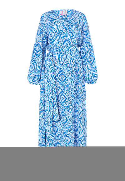 IZIA Maxi-jurk met print Dames blauw