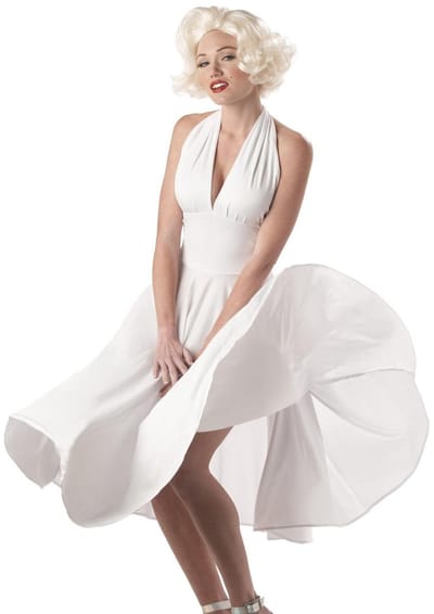 Sexy Marylin kostuum voor vrouwen  - Verkleedkleding - XL