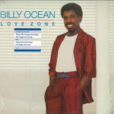 LP Plaat BILLY OCEAN Love Zone JL88409 JIVE 1986 VS SoulFunk Gebruikt