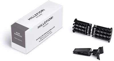 Millefiori Milano - Autoparfum Icon - Navulling - Rose Espresso