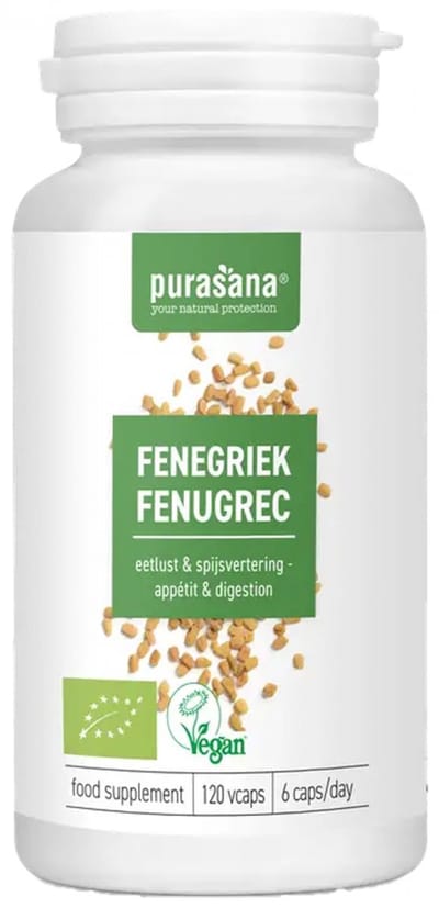 Bio Fenegriek 330Mg Pura