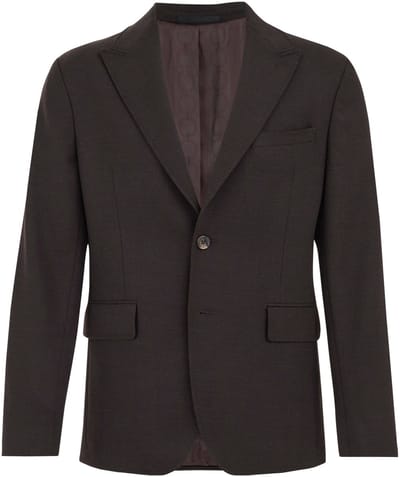 Van Gils Heren slim fit blazer met structuur