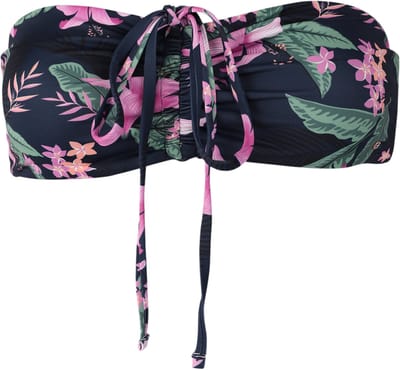 Brunotti - Suus-Tropicana - Bikini Topje Indigo Blue- Dames - Bandeau Bikini Top - Uitneembare Vulling - Multiway - 38