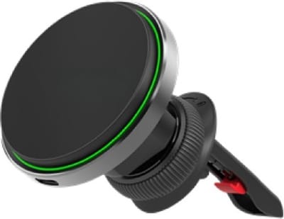 FTQ-101 Magnetische Telefoonhouder Auto - 15W Draadloos Opladen - Inductie Autohouder voor Ventilatierooster - Universele Car Holder Set - Inclusief FuturiQ Type-C oplaadkabel