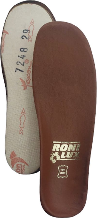 Ronilux Vita Steunzool voor Kinderen - Inlegzool met Voetbed - Optimaal Comfort - Voorkomt vermoeide voeten - Maat 34