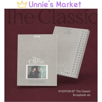 KYUHYUN(SUPER JUNIOR) [De Klassieker] Scrapbook versie. + Gratis geschenk 1EA gray