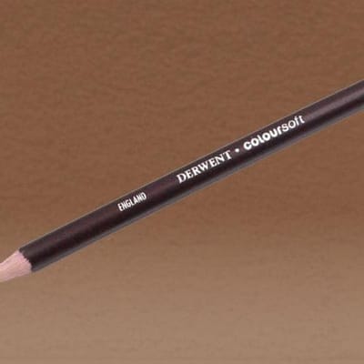 Derwent Coloursoft Potlood Brown Earth 630