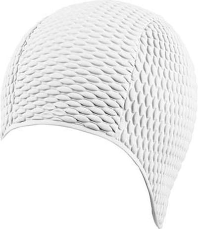 BECO Bubbeltjes Badmuts - Dames - Wit - One Size