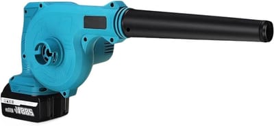 Elektrische Bladblazer - Stofzuiger - Huis en Tuin - Draadloos 2-in-1 - 1500W - Blauw