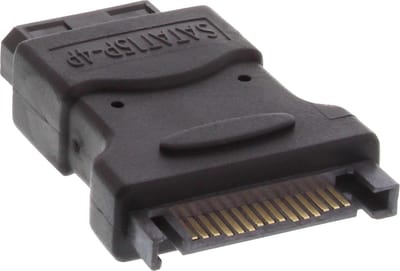InLine SATA (m) - Molex (v) adapter