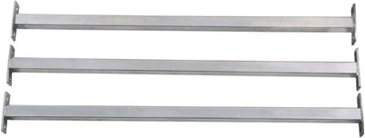 Raamrooster - Inbraakbeveiliging - Extra veiligheid - Uittrekbaar ontwerp - 710-1200 mm - Zilver