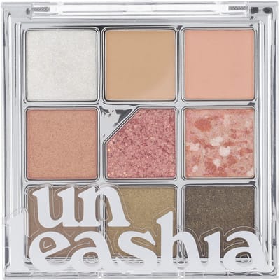 Unleashia, Sac à paillettes et palette pour les yeux, n°6 All of Citrus, 0,233 oz