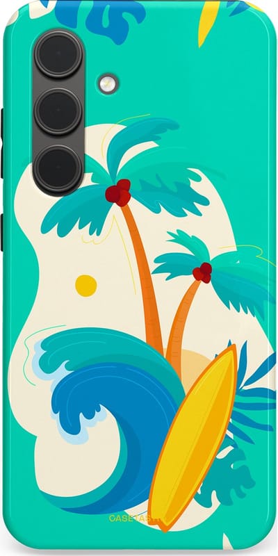 Casetastic Hoesje Geschikt voor Samsung S24 - Stijlvolle Beschermende Duo-layer Case - Golvennoot