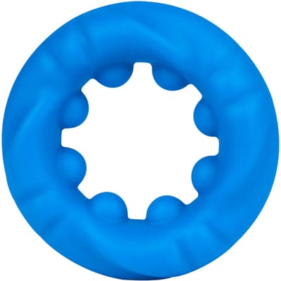 LoveToy - Pinnacle Pro - Ridge Bump Ball Stretcher Cockring - Blauw
