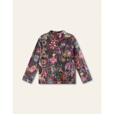 Oilily Hiver Sweater- maat164/14yr Deep Taupe